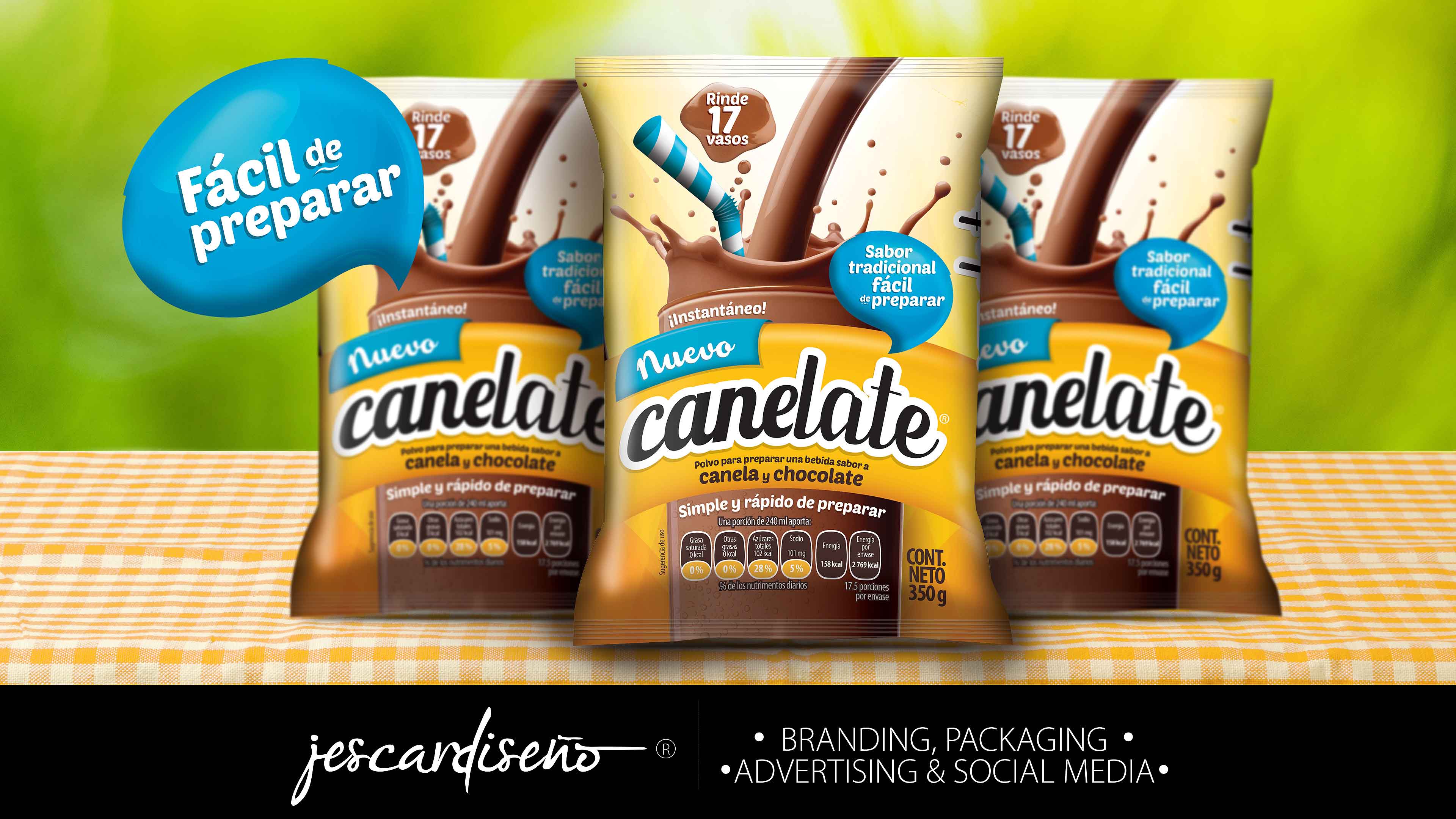 canelate packaging branding jescardiseno v4