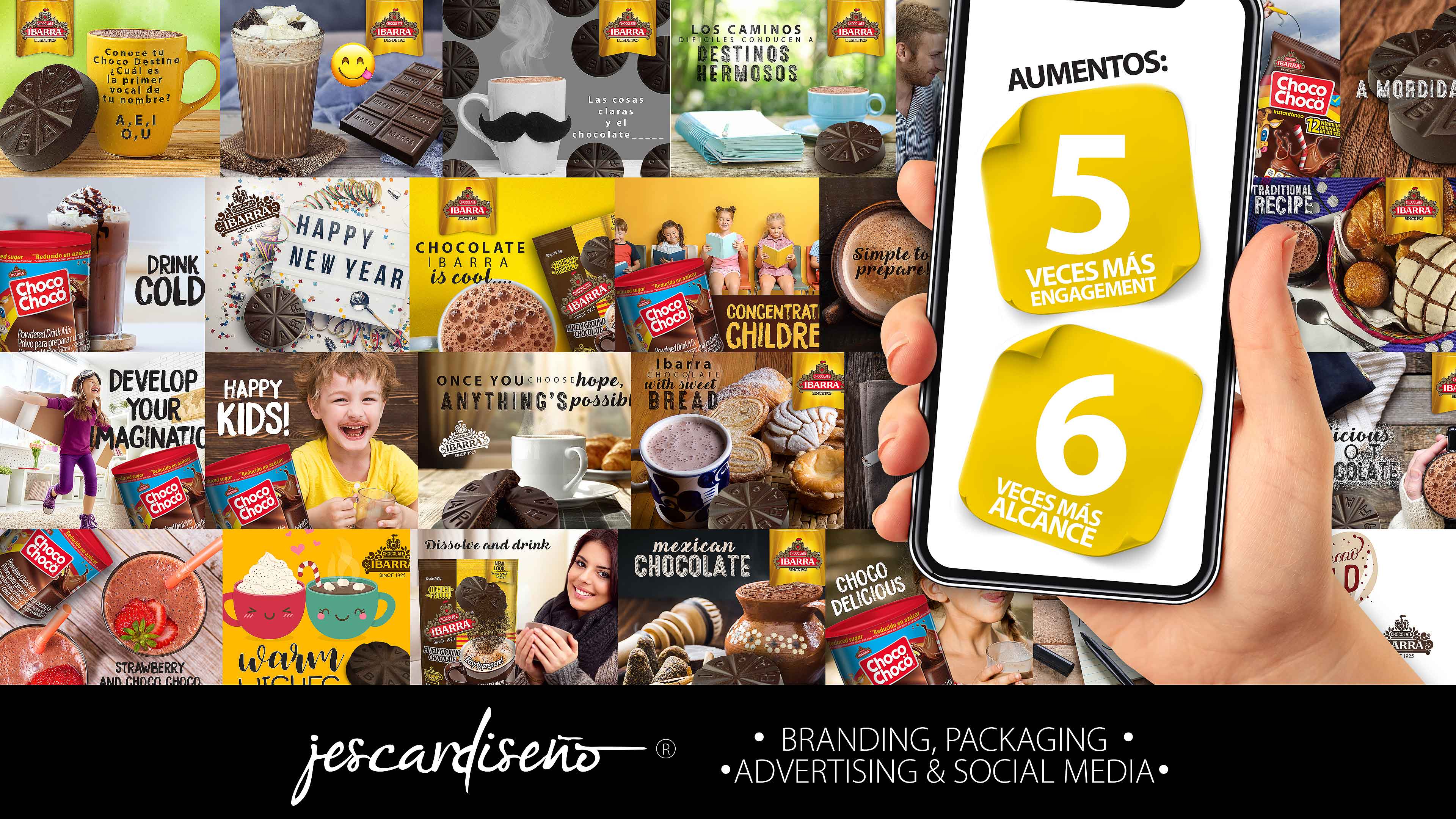 ibarra socialmedia packaging branding jescardiseno portafolio c