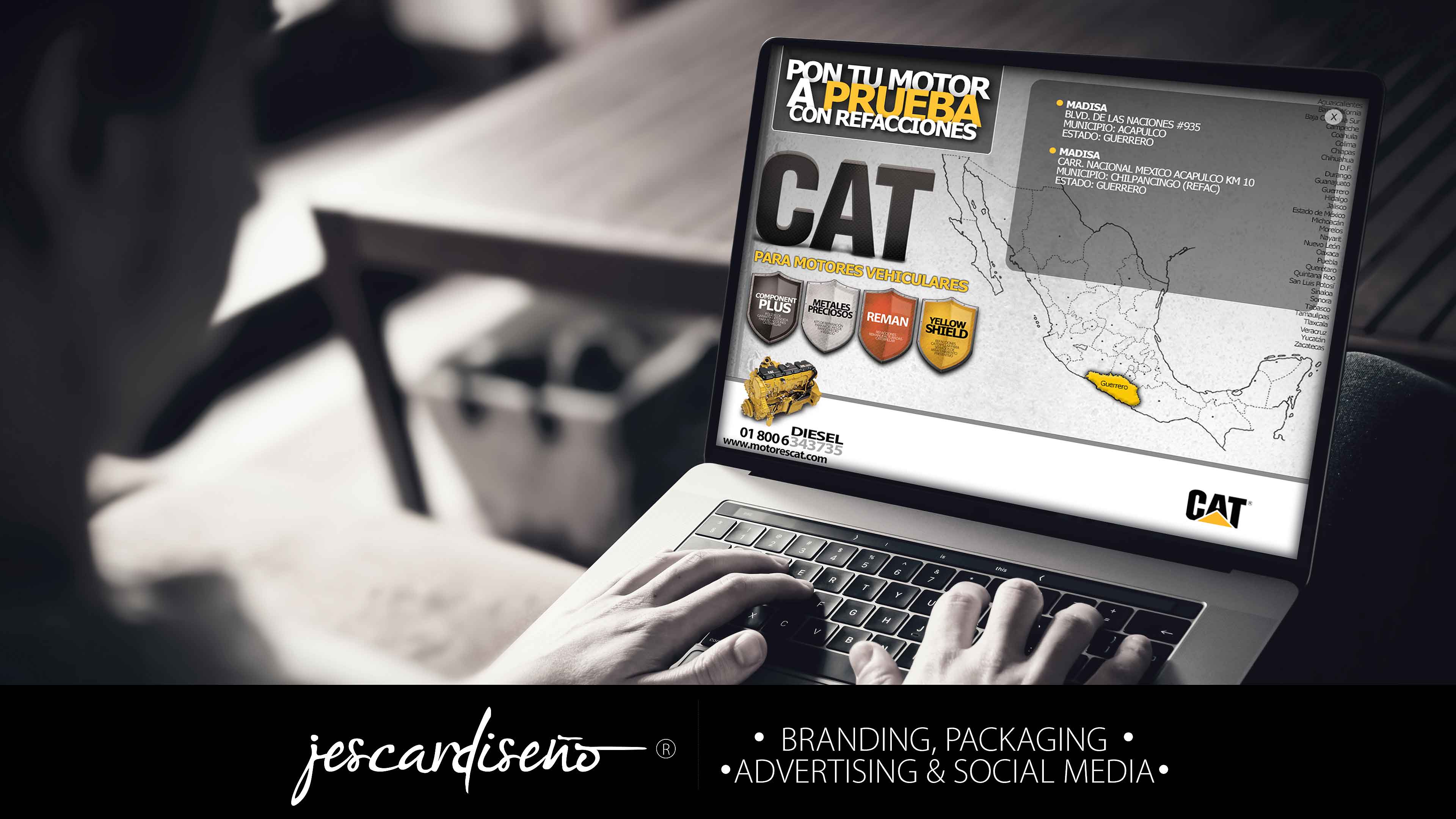 caterpillar tracsa packaging branding jescardiseno portafolio c v2