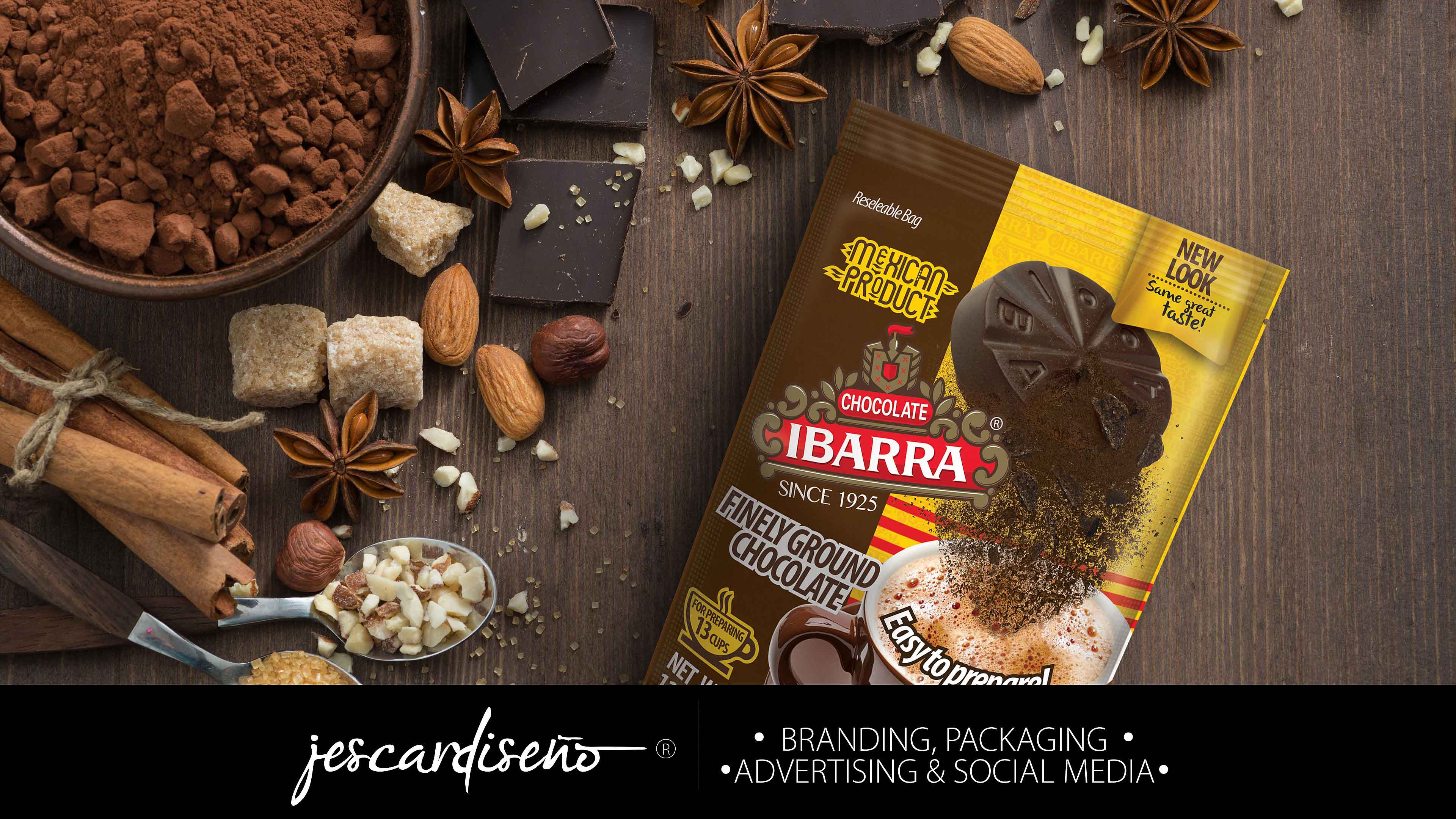ibarra finamentemolido packaging branding jescardiseno portafolio a v2